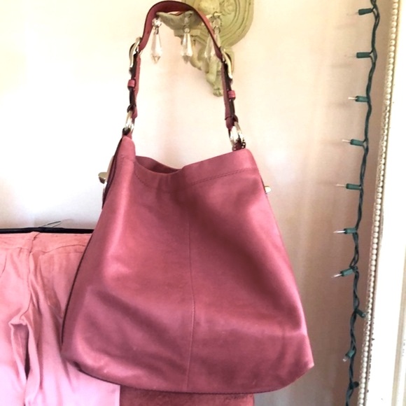 Authentic Coach Soft Leather Hobo Bag - Picture 2 of 15
